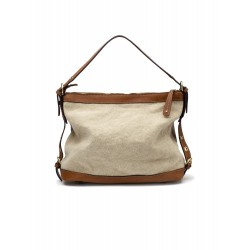 Leather light brown bag 