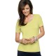 Yellow Cotton T - Shirt