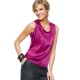 Fuchsia Silk Top