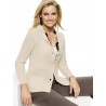 Knitted Beige Jacket
